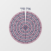 カバリズム創造 – ツァムツムとヘブライ語セフィロット ウィンドウサイン (シート)