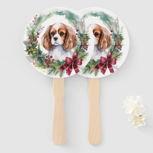 カバリヤキングクリスマスリースフェスティバルカップ ハンドファン (正面&裏面)