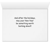 カバリヤキングチャールズスパニエル犬おもしろいクリスマスドッグ (内部横(下))