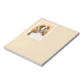 カバリヤキングチャールズスパニエル犬オリジナル絵画ズ ノートパッド (回転)