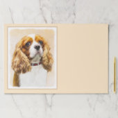 カバリヤキングチャールズスパニエル犬オリジナル絵画ズ ペーパーパッド (インサイチュ)