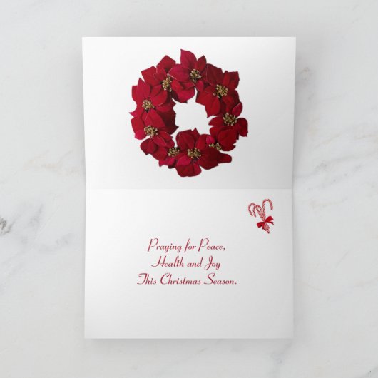 カバリヤキングチャールズスパニエル犬クリスマスカード シーズンカード (内部)