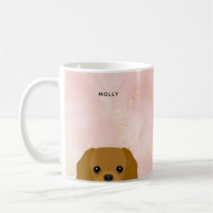 カバリヤキングチャールズスパニエル犬マグ コーヒーマグカップ