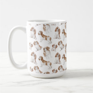 カバリヤキングチャールズスパニエル犬マグ コーヒーマグカップ