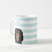 カバリヤキングチャールズスパニエル犬マグ コーヒーマグカップ (正面左)