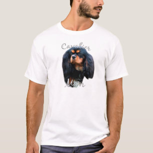 カバリヤキングチャールズスパニエル犬ママ2 Tシャツ