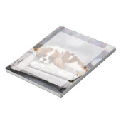 カバリヤキングチャールズスパニエル犬レミントン ノートパッド (回転)