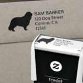 カバリヤキングチャールズスパニエル犬差出人住所 セルフインキングスタンプ