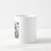 カバリヤキングチャールズスパニエル犬愛らしい子犬 コーヒーマグカップ (中央)