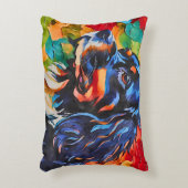 カバリヤキングチャールズスパニエル犬 アクセントクッション (正面(垂直))