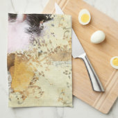 カバリヤキングチャールズスパニエル犬 キッチンタオル (四つ折り)