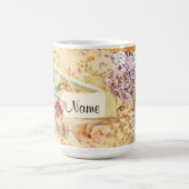 カバリヤキングチャールズスパニエル犬 コーヒーマグカップ (中央)