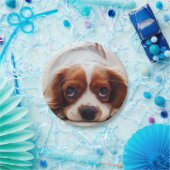 カバリヤキングチャールズスパニエル犬 ペーパープレート (パーティー)