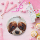 カバリヤキングチャールズスパニエル犬 ペーパープレート (パーティー)