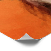 カバリヤキングチャールズスパニエル犬 ポスター (角)