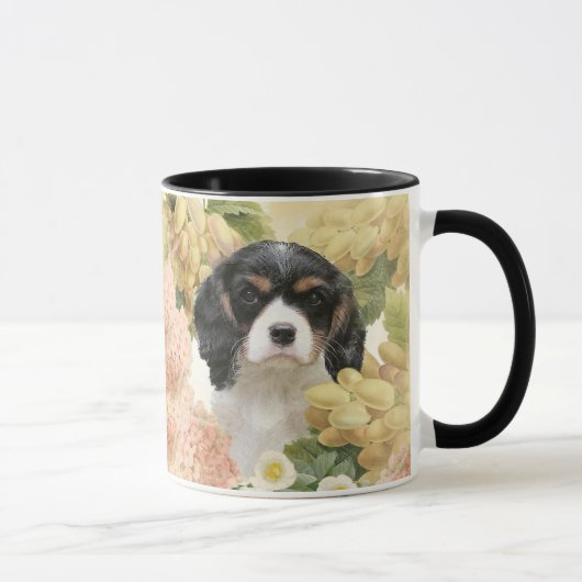 カバリヤキングチャールズスパニエル犬 マグカップ (右)