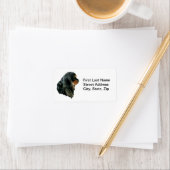 カバリヤキングチャールズスパニエル犬 ラベル (インサイチュ)