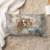 カバリヤキングチャールズスパニエル犬 ランバークッション (ブランケット)