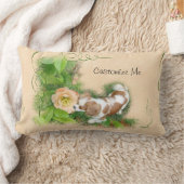 カバリヤキングチャールズスパニエル犬 ランバークッション (ブランケット)