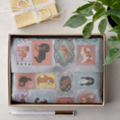 カバリヤキングチャールズスパニエル犬 薄葉紙 (ギフト)