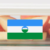 カバルダ・バルカリアの旗 ラベル (貼付)