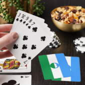 カバルダ・バルカル共和国旗 トランプ (インサイチュ)