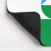 カバルダ・バルカル共和国旗 マウスパッド (コーナー)