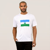 カバルダ・バルカル共和国旗 Tシャツ (正面フル)