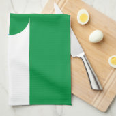 カバルディノバルカリア国旗 キッチンタオル (四つ折り)