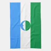 カバルディノバルカリア国旗 キッチンタオル (縦)