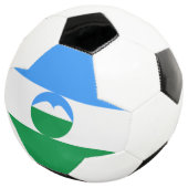 カバルディノバルカリア国旗 サッカーボール (3/4)