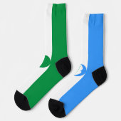 カバルディノバルカリア国旗 ソックス (左)