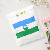 カバルディノバルカリア国旗 フェイバーバッグ (封をした状態)