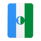 カバルディノバルカリア国旗 マグネット (縦)