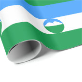 カバルディノバルカリア国旗 ラッピングペーパー (ロールコーナー)