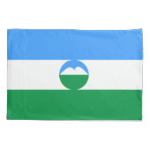 カバルディノバルカリア国旗 枕カバー (裏面)