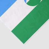 カバルディノバルカリア国旗 薄葉紙 (詳細)