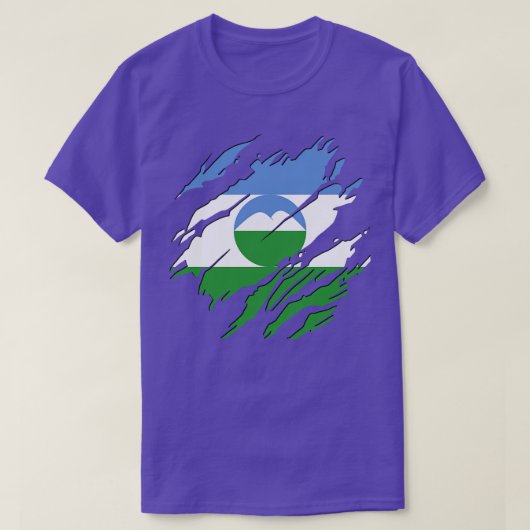 カバルディノバルカリア常時 Tシャツ (デザイン正面)