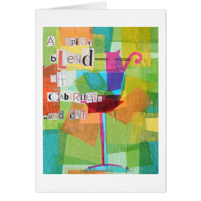 カバルネワイン猫 (正面)