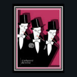カバレーベルリンアールデコプリントバイコールフィリップス ポスター<br><div class="desc">Cabaret Berlinのアールデコ、広告主Coles Phillips氏 – 12x16</div>