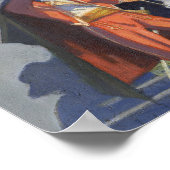 カバレーロスペインのライダーバイクルハネク ポスター (角)