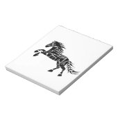 カバレーロン – 黒馬 ノートパッド (回転)