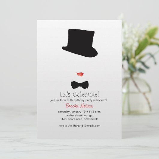 カバレ招待状 招待状 (スタンド正面)