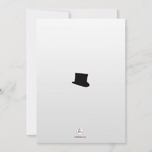 カバレ招待状 招待状 (裏面)