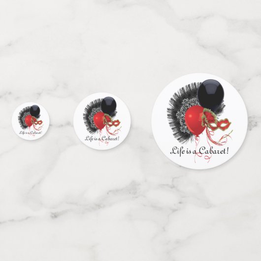 カバレ コンフェッティ (裏面)