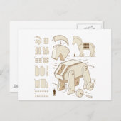 カバロデトロイア ポストカード (正面/裏面)