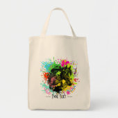 カバロ抽象芸術芸術 トートバッグ (正面)