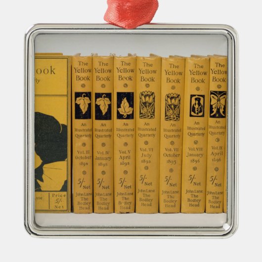 カバーおよび脊柱は「イエローブックのために」、Vol.設計します メタルオーナメント (正面)