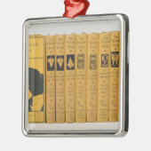 カバーおよび脊柱は「イエローブックのために」、Vol.設計します メタルオーナメント (左)