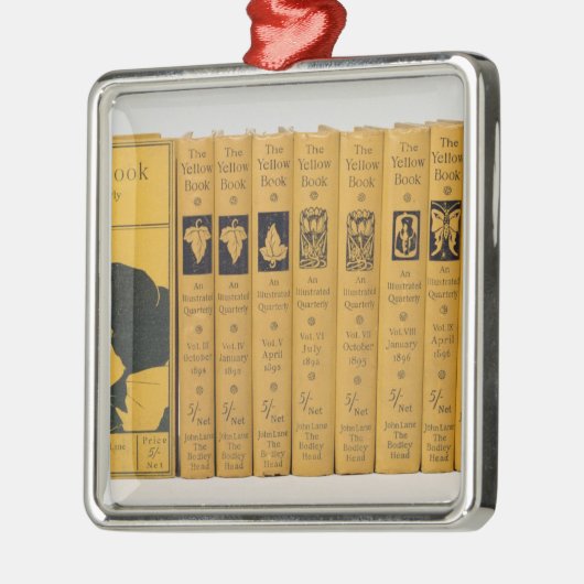 カバーおよび脊柱は「イエローブックのために」、Vol.設計します メタルオーナメント (左)